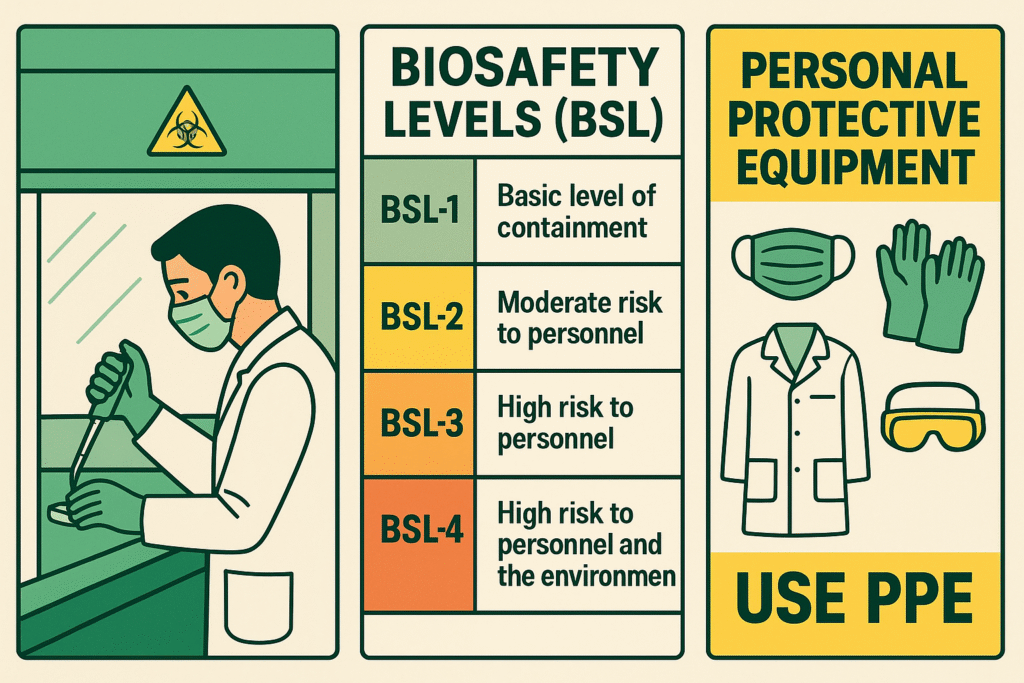 🧫 Microbiology Laboratory Safety Rules & Best Practices